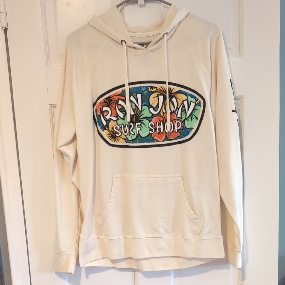 Beige Ron Jon Surf Shop Hoodie